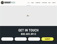 Tablet Screenshot of brighthaus.com